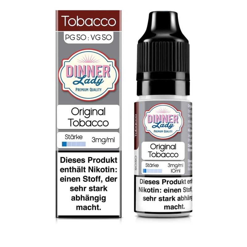 Liquid Original Tobacco - Dinner Lady