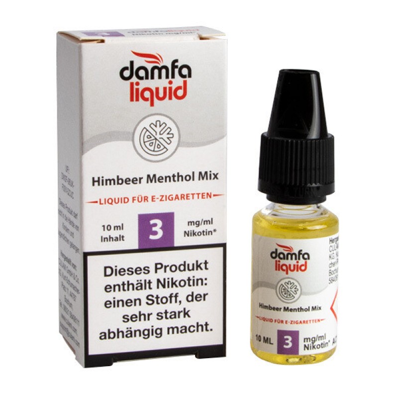 Liquid Himbeer Menthol Mix 3mg - damfaliquid