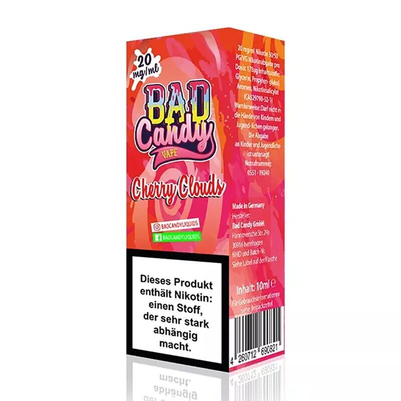 Liquid Chery Clouds 20mg - Bad Candy