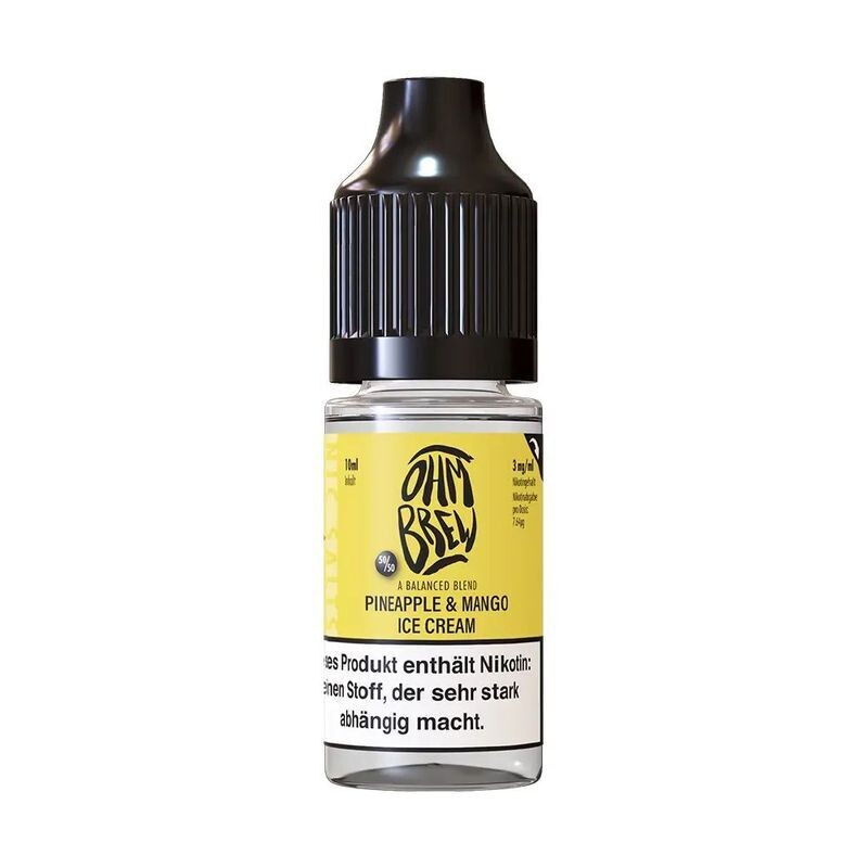 Liquid Pineapple & Mango Ice Cream - Ohm Brew