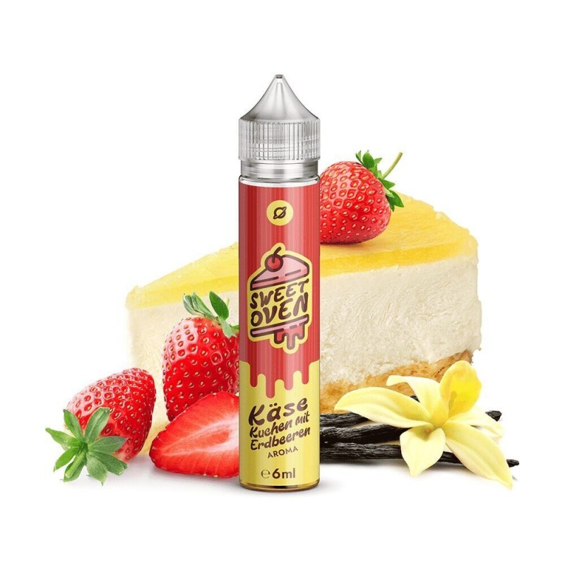 Aroma Käsekuchen mit Erdbeeren - Flavorverse