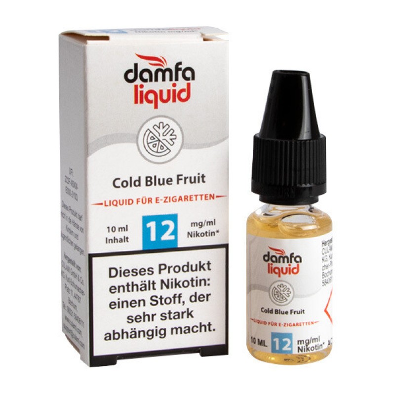Liquid Cold Blue Fruit 12mg - damfaliquid
