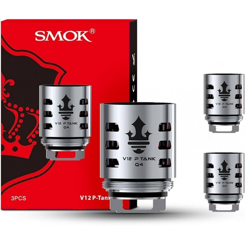 Smok TFV12 P-Tank Q4 0,4 Ohm Verdampferköpfe